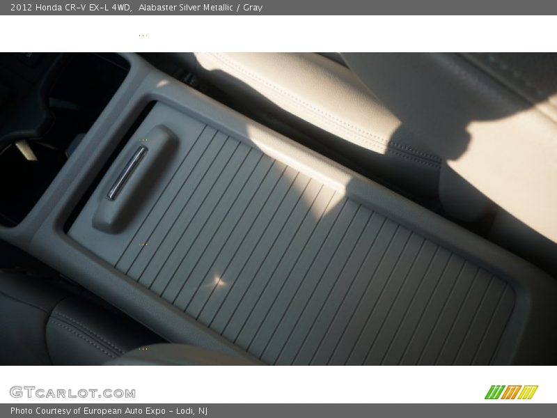 Alabaster Silver Metallic / Gray 2012 Honda CR-V EX-L 4WD