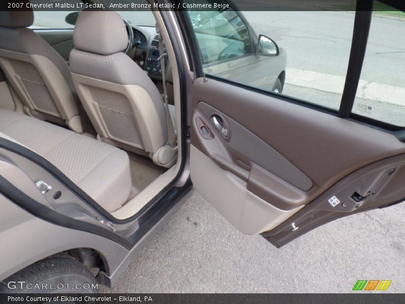 Amber Bronze Metallic / Cashmere Beige 2007 Chevrolet Malibu LT Sedan