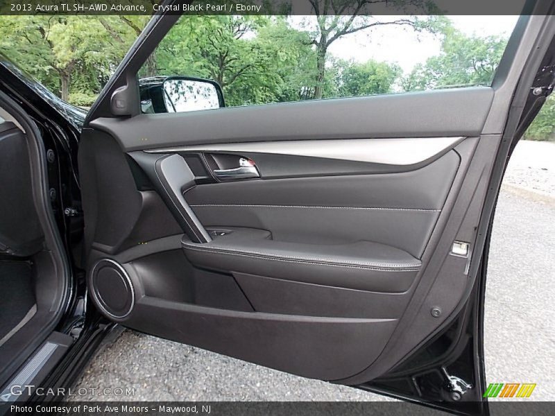 Crystal Black Pearl / Ebony 2013 Acura TL SH-AWD Advance