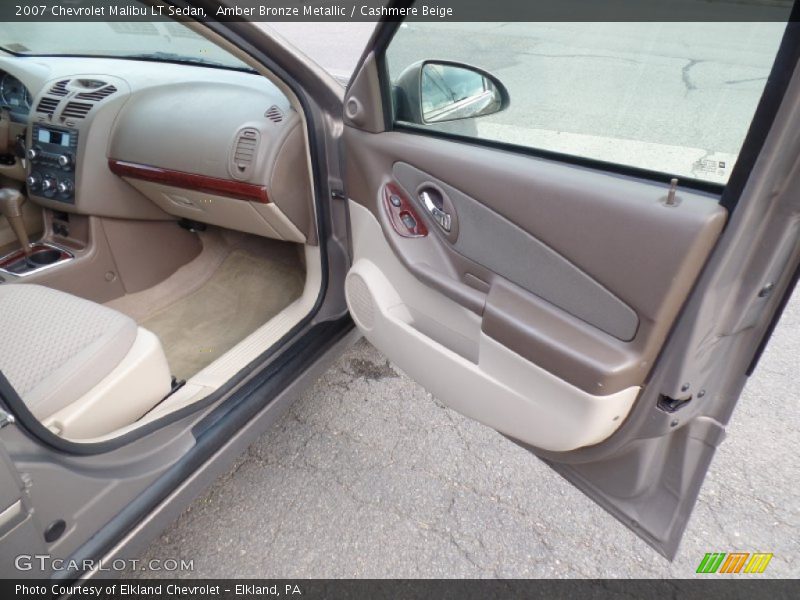 Amber Bronze Metallic / Cashmere Beige 2007 Chevrolet Malibu LT Sedan