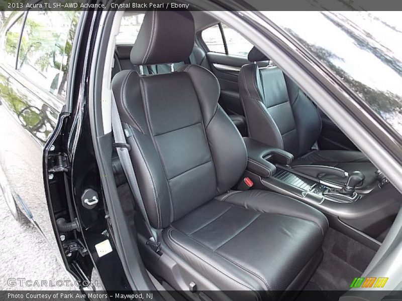 Crystal Black Pearl / Ebony 2013 Acura TL SH-AWD Advance