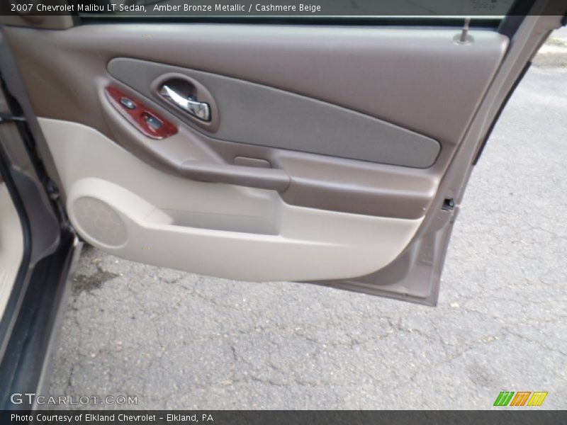 Amber Bronze Metallic / Cashmere Beige 2007 Chevrolet Malibu LT Sedan