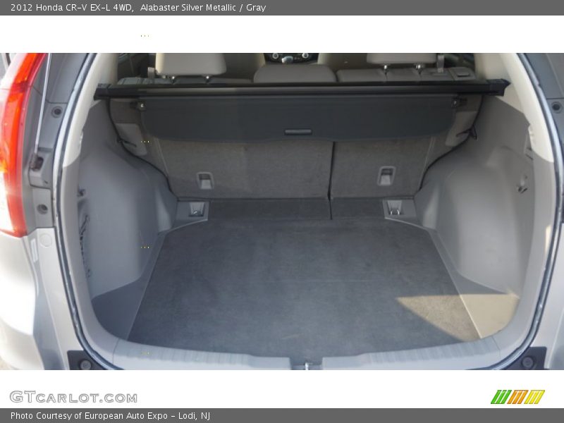 Alabaster Silver Metallic / Gray 2012 Honda CR-V EX-L 4WD