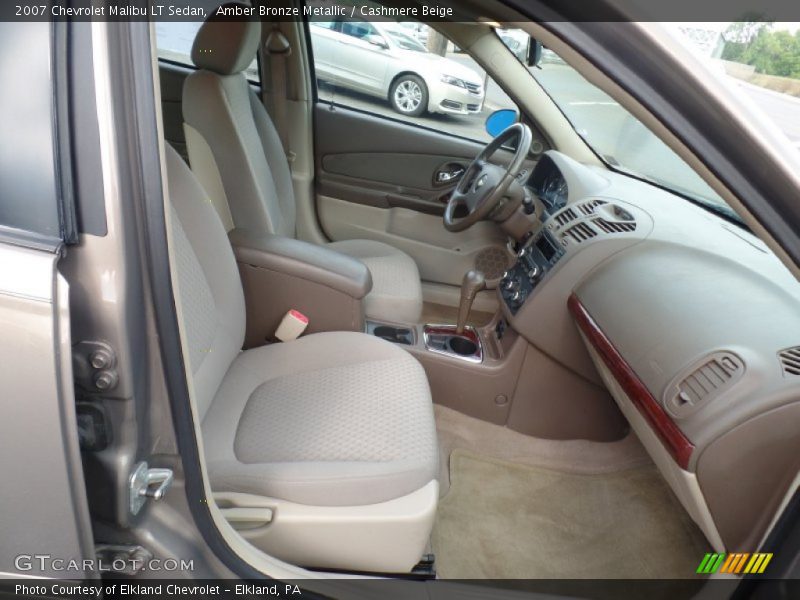 Amber Bronze Metallic / Cashmere Beige 2007 Chevrolet Malibu LT Sedan