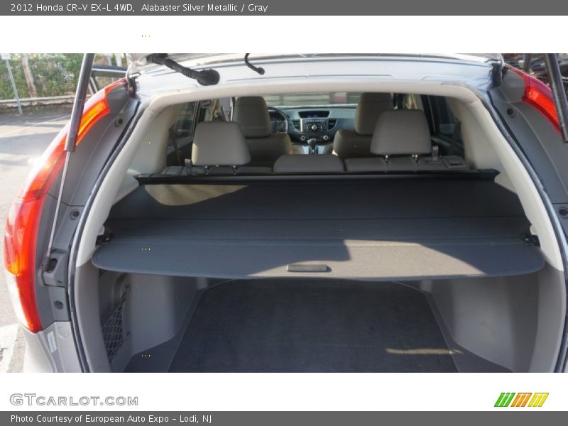 Alabaster Silver Metallic / Gray 2012 Honda CR-V EX-L 4WD