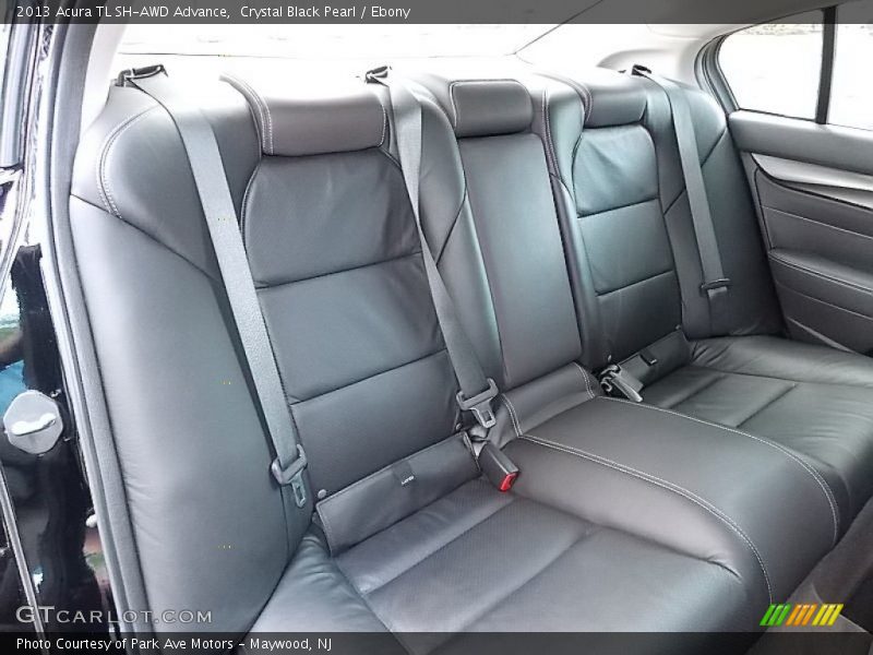 Crystal Black Pearl / Ebony 2013 Acura TL SH-AWD Advance