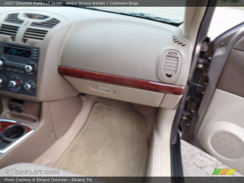 Amber Bronze Metallic / Cashmere Beige 2007 Chevrolet Malibu LT Sedan