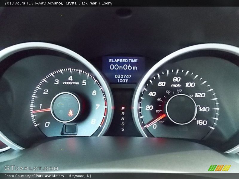 Crystal Black Pearl / Ebony 2013 Acura TL SH-AWD Advance