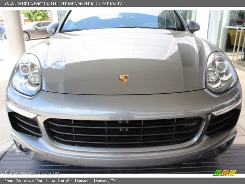 Meteor Grey Metallic / Agate Grey 2016 Porsche Cayenne Diesel
