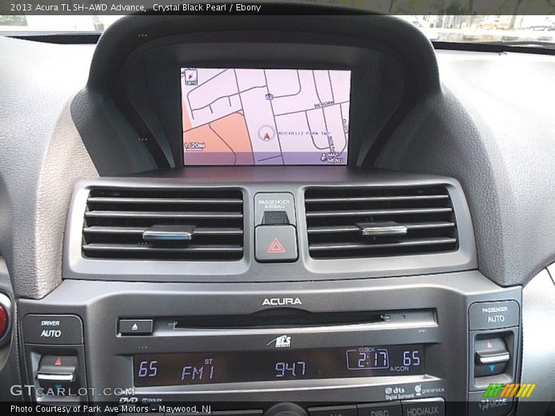 Crystal Black Pearl / Ebony 2013 Acura TL SH-AWD Advance