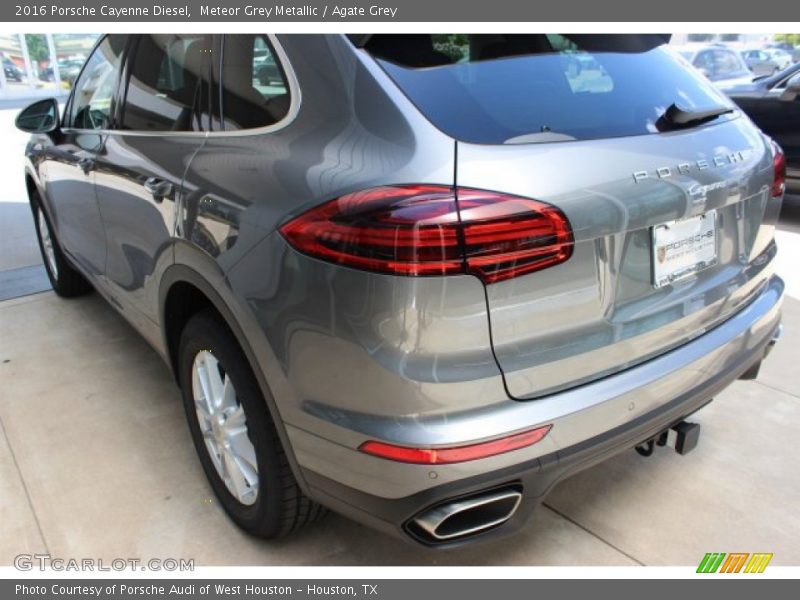 Meteor Grey Metallic / Agate Grey 2016 Porsche Cayenne Diesel
