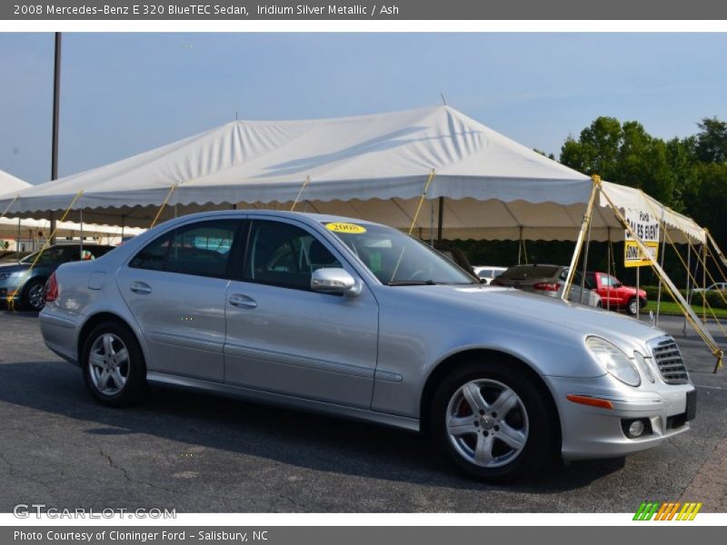 Iridium Silver Metallic / Ash 2008 Mercedes-Benz E 320 BlueTEC Sedan