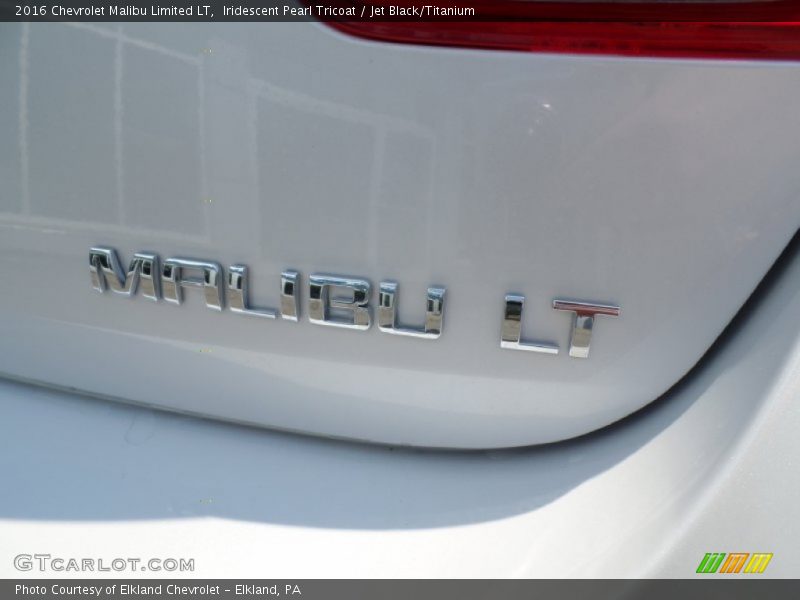Iridescent Pearl Tricoat / Jet Black/Titanium 2016 Chevrolet Malibu Limited LT