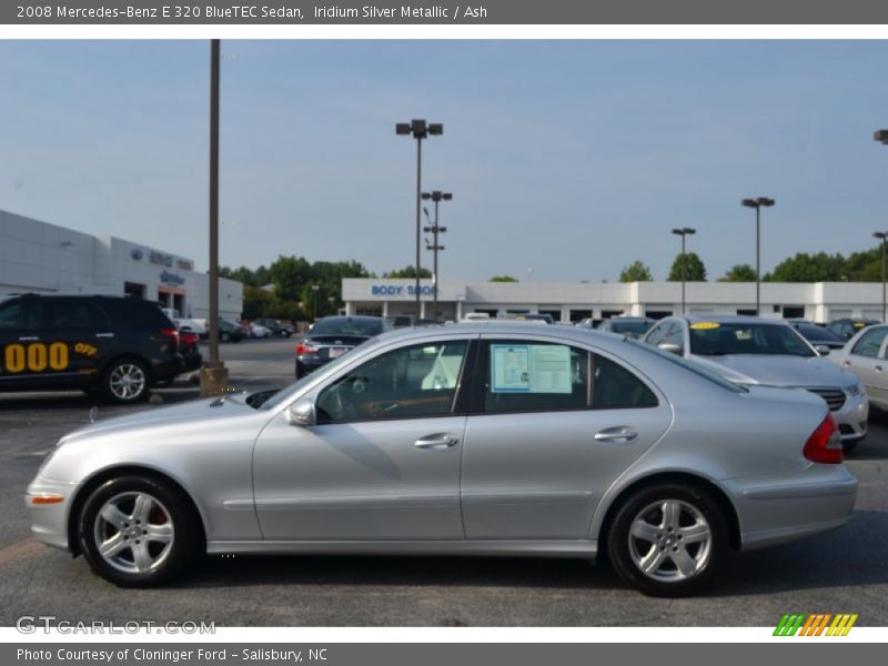 Iridium Silver Metallic / Ash 2008 Mercedes-Benz E 320 BlueTEC Sedan