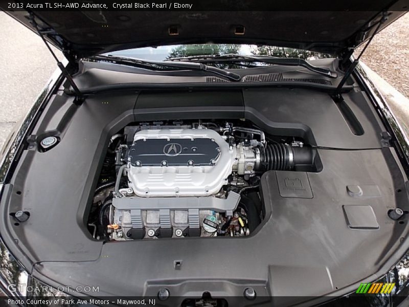 Crystal Black Pearl / Ebony 2013 Acura TL SH-AWD Advance