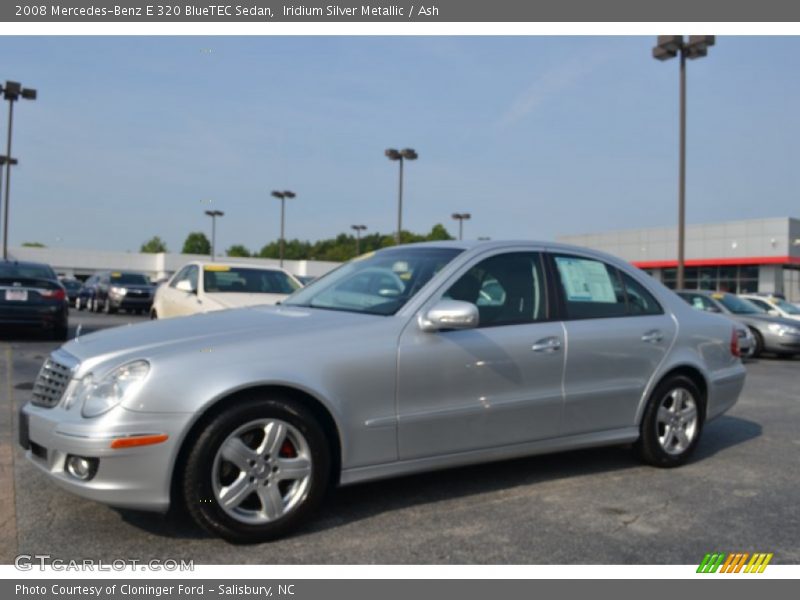 Iridium Silver Metallic / Ash 2008 Mercedes-Benz E 320 BlueTEC Sedan