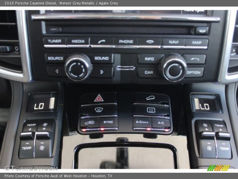 Controls of 2016 Cayenne Diesel