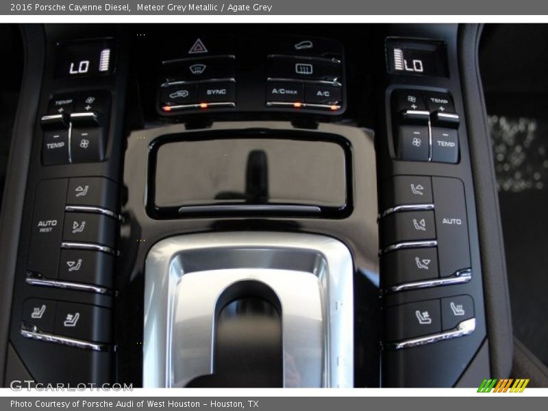 Controls of 2016 Cayenne Diesel
