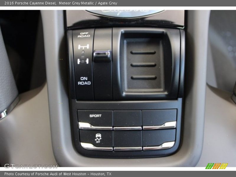 Controls of 2016 Cayenne Diesel