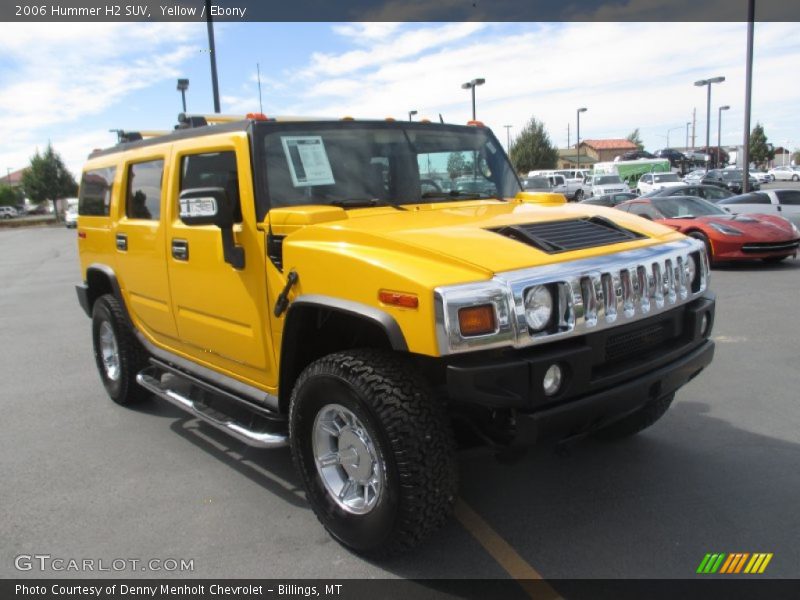 Yellow / Ebony 2006 Hummer H2 SUV