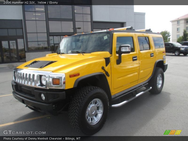 Yellow / Ebony 2006 Hummer H2 SUV