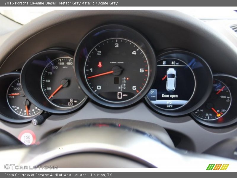  2016 Cayenne Diesel Diesel Gauges
