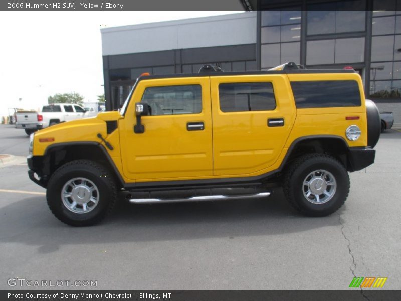 Yellow / Ebony 2006 Hummer H2 SUV