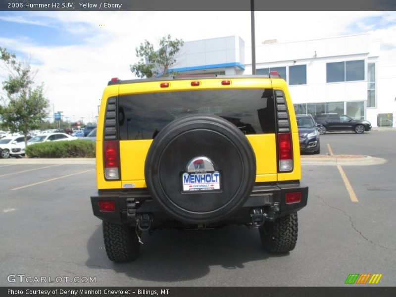 Yellow / Ebony 2006 Hummer H2 SUV