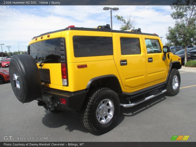 Yellow / Ebony 2006 Hummer H2 SUV