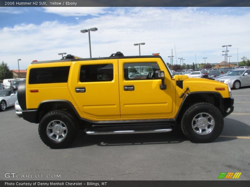 Yellow / Ebony 2006 Hummer H2 SUV