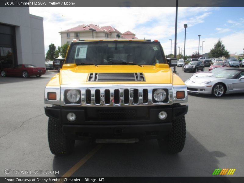 Yellow / Ebony 2006 Hummer H2 SUV
