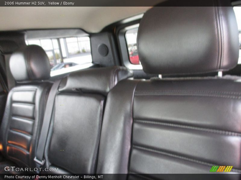 Yellow / Ebony 2006 Hummer H2 SUV