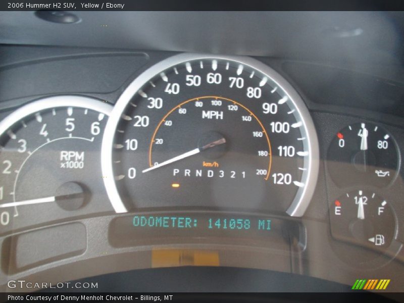 Yellow / Ebony 2006 Hummer H2 SUV