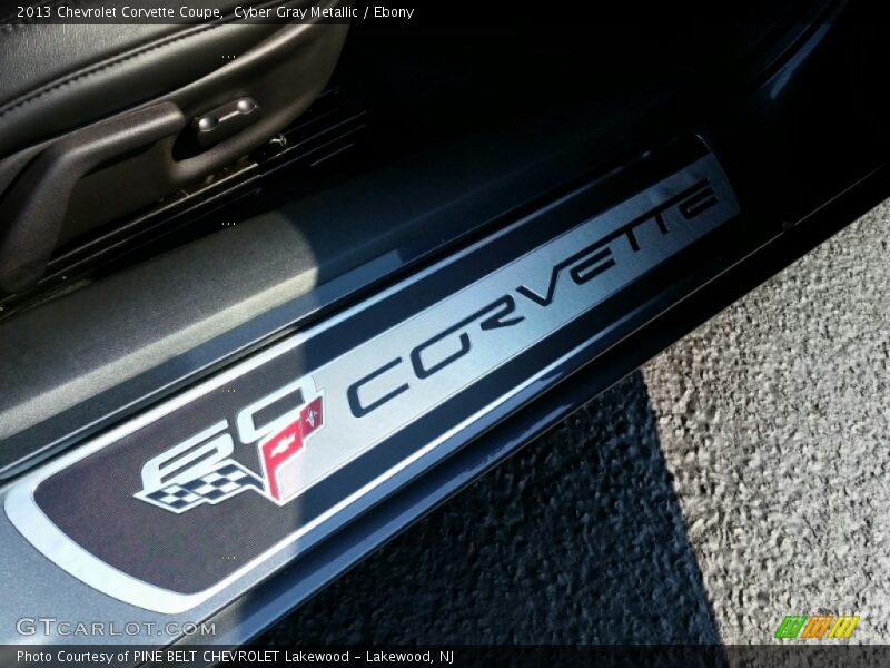 Cyber Gray Metallic / Ebony 2013 Chevrolet Corvette Coupe
