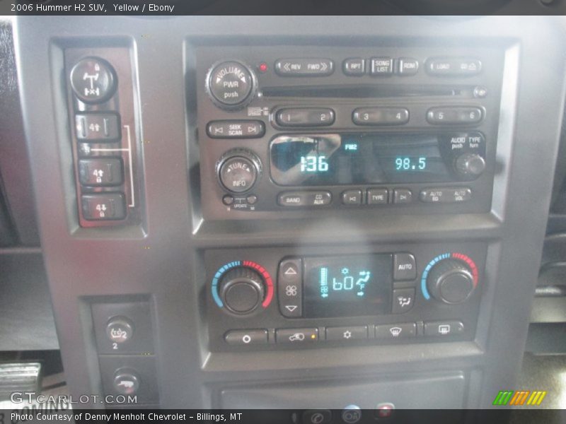 Yellow / Ebony 2006 Hummer H2 SUV