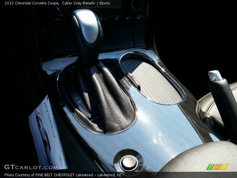 Cyber Gray Metallic / Ebony 2013 Chevrolet Corvette Coupe
