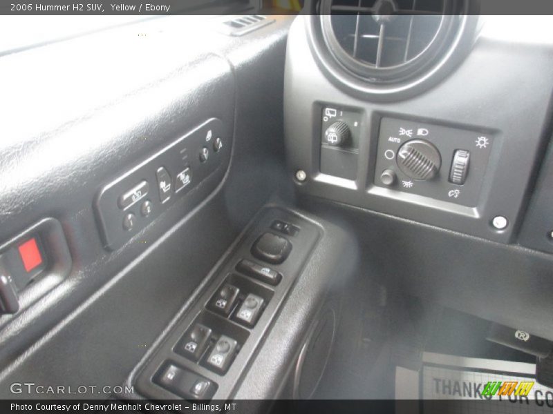 Yellow / Ebony 2006 Hummer H2 SUV