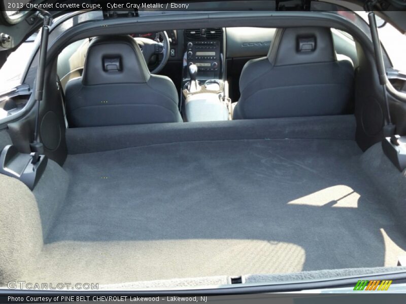 Cyber Gray Metallic / Ebony 2013 Chevrolet Corvette Coupe
