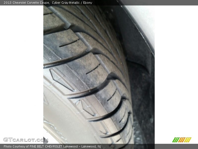 Cyber Gray Metallic / Ebony 2013 Chevrolet Corvette Coupe