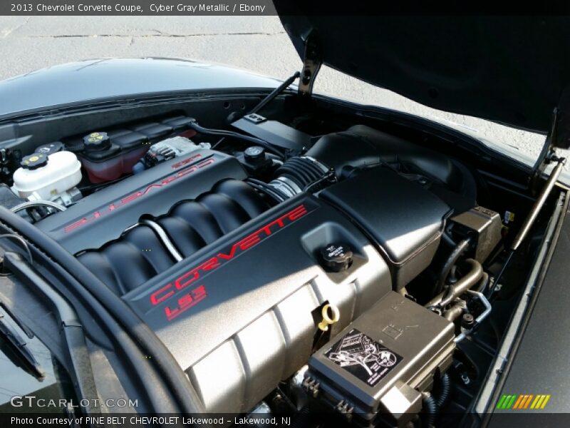 Cyber Gray Metallic / Ebony 2013 Chevrolet Corvette Coupe