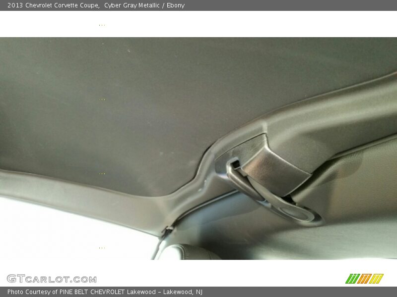 Cyber Gray Metallic / Ebony 2013 Chevrolet Corvette Coupe