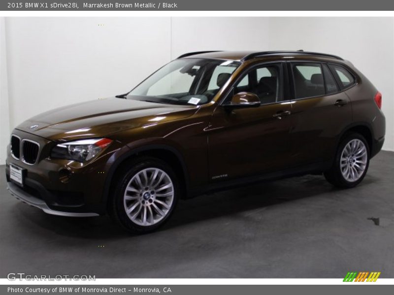 Marrakesh Brown Metallic / Black 2015 BMW X1 sDrive28i