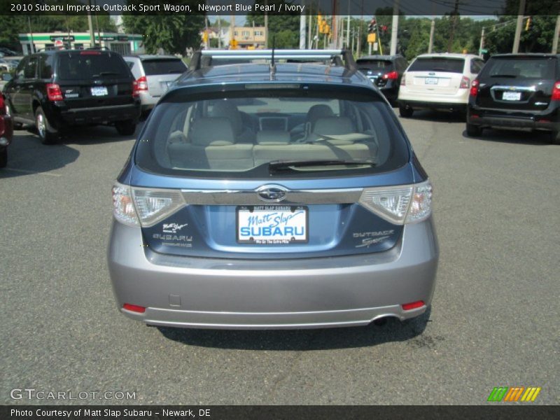 Newport Blue Pearl / Ivory 2010 Subaru Impreza Outback Sport Wagon