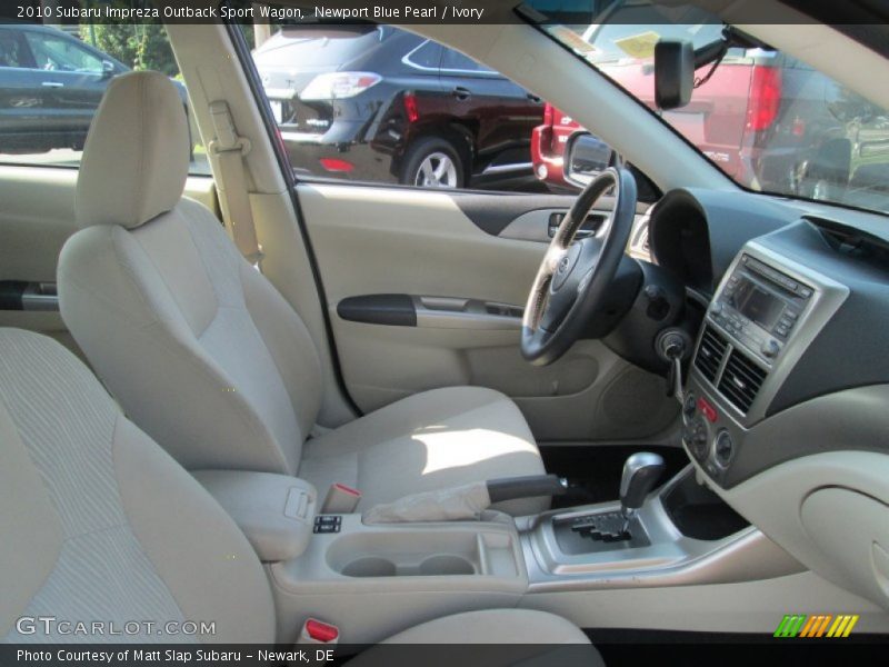 Newport Blue Pearl / Ivory 2010 Subaru Impreza Outback Sport Wagon