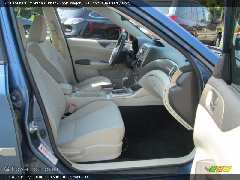 Newport Blue Pearl / Ivory 2010 Subaru Impreza Outback Sport Wagon