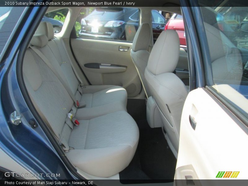 Newport Blue Pearl / Ivory 2010 Subaru Impreza Outback Sport Wagon