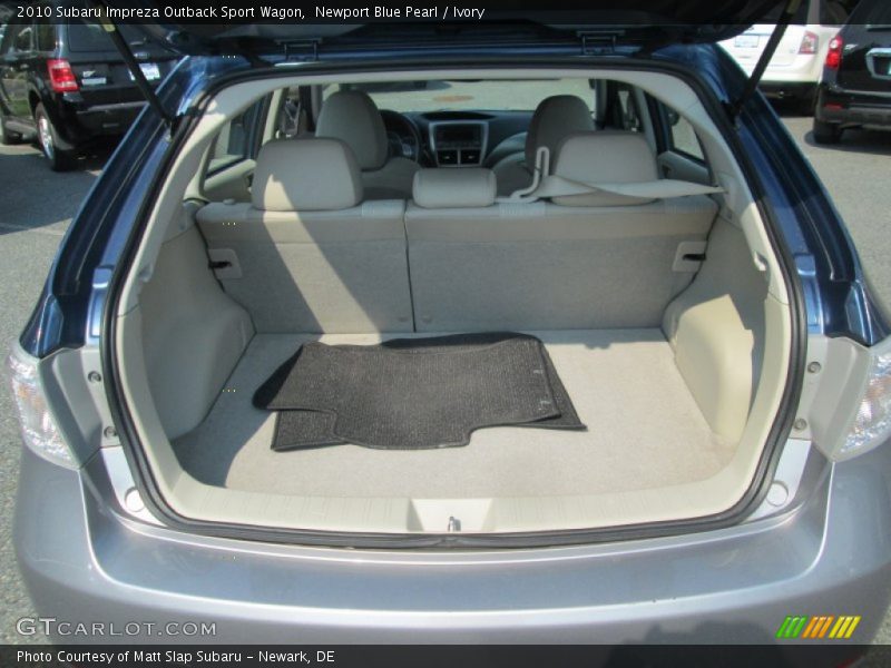 Newport Blue Pearl / Ivory 2010 Subaru Impreza Outback Sport Wagon