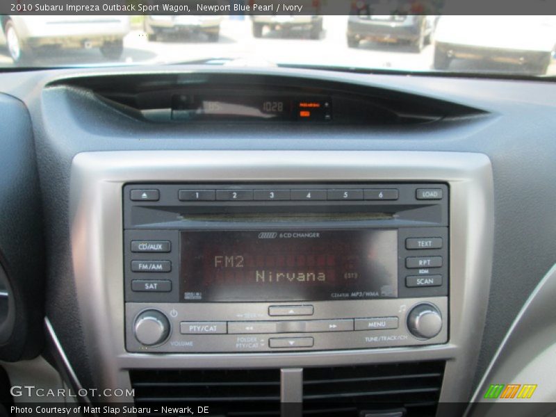 Newport Blue Pearl / Ivory 2010 Subaru Impreza Outback Sport Wagon