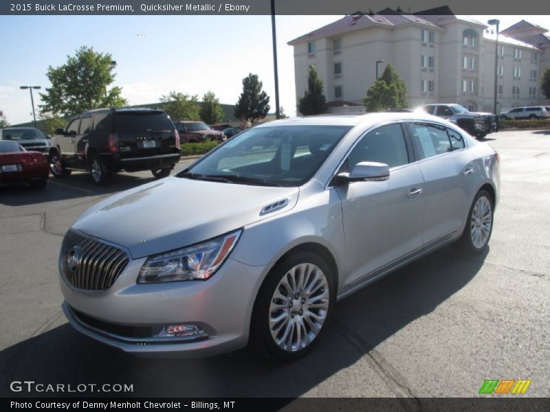 Quicksilver Metallic / Ebony 2015 Buick LaCrosse Premium