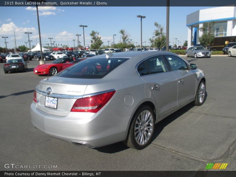Quicksilver Metallic / Ebony 2015 Buick LaCrosse Premium